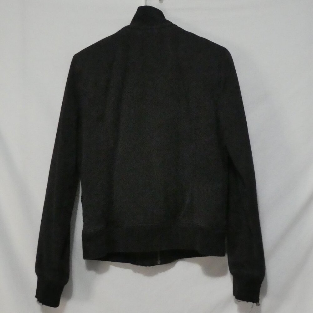 Aritzia TNA | small | Black Jacket With Fuzzy Faux Fur Lining - Picture 2 of 16
